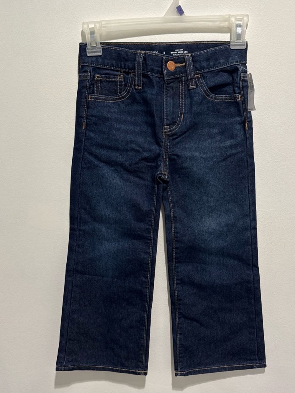Old Navy Kids Dark Indigo Straight Leg Jeans